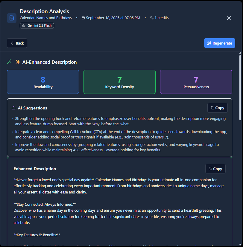 AI-Powered Analysis